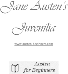 Product picture Jane Austen Juvenilia in pdf format